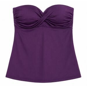 NWT Target Mossimo Plum Purple Tankini Top size xsmall
